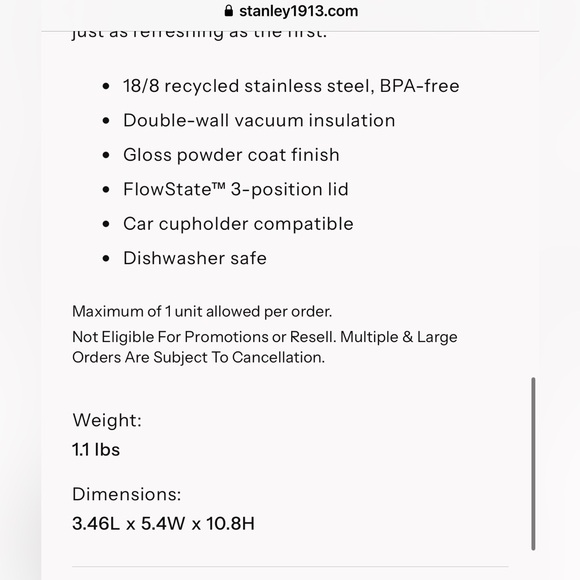 Stanley Quencher H2.0 Flowstate Tumbler - 30oz - Pink Parade - Picture 15 of 16